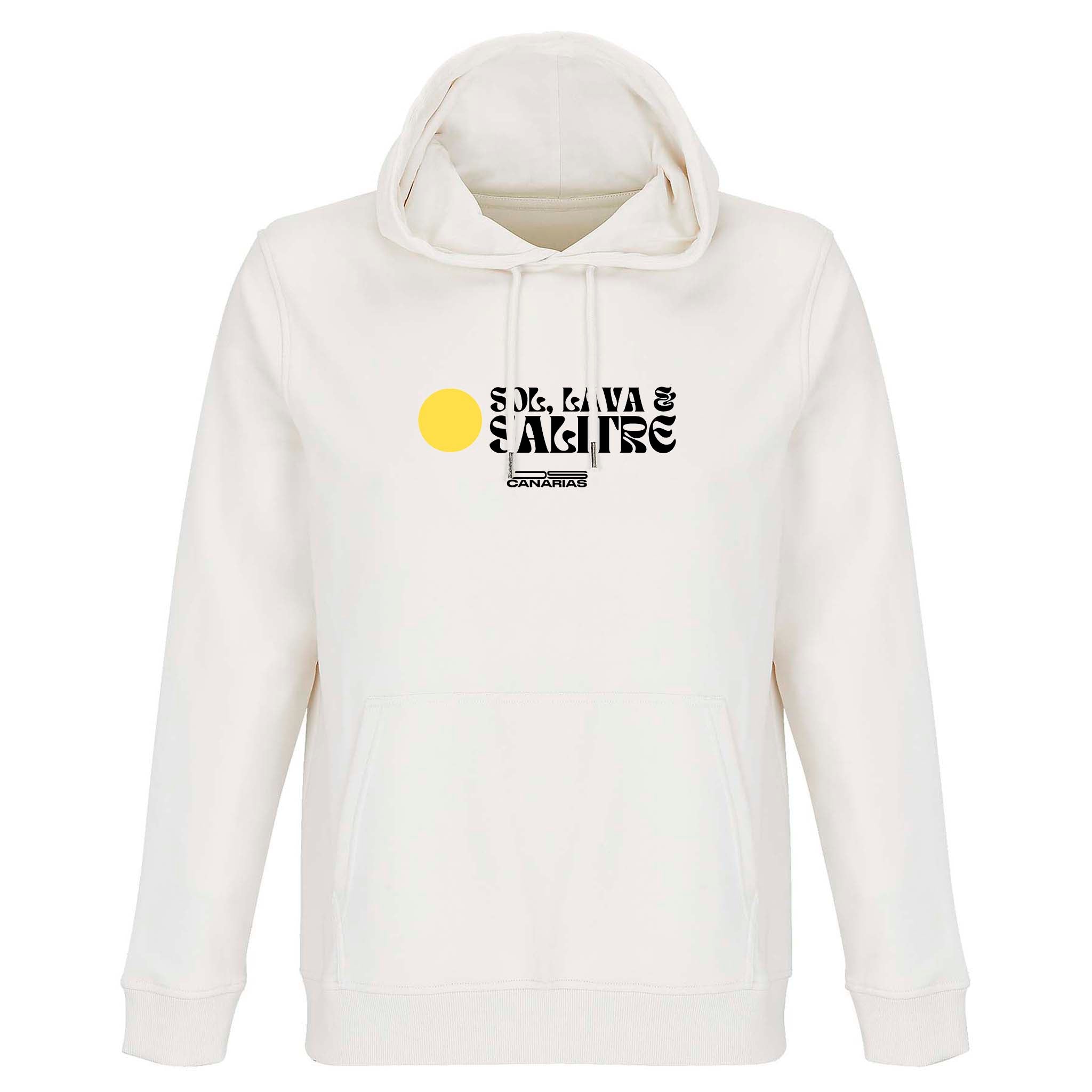 Sudadera entretiempo Sol, Lava y Salitre Off White Our Style