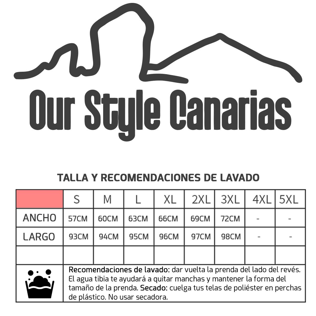 Chubasquero Unisex “Valleseco” Impermeable – Diseño Our Style Canarias - ourstyle.es