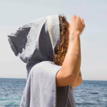 Poncho Surfero Natte de Fouta Algodón – Our Style Canarias - ourstyle.es