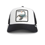 🦂Gorrin Deadly Blanca – Gorra Americana Original