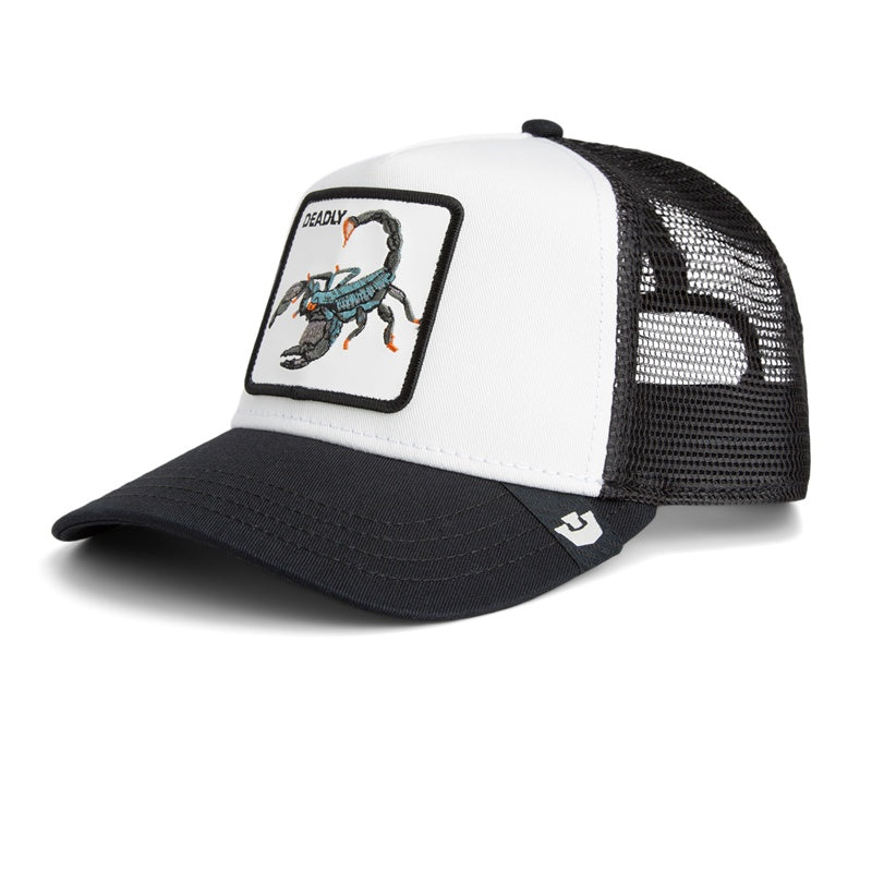 🦂Gorrin Deadly Blanca – Gorra Americana Original - ourstyle.es