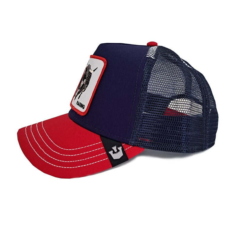 🐂 Gorrin Raging Rager The Farm – Gorra Americana Original - ourstyle.es
