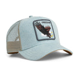 🦅 Gorrin Denim Eagle – Gorra Americana Original