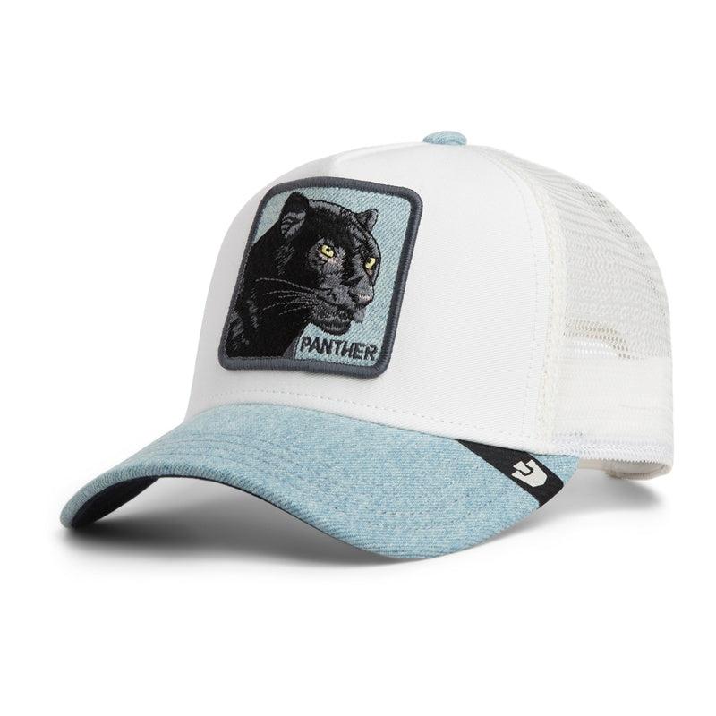 🐆 Gorrin Denim Panther – Gorra Americana Original - ourstyle.es
