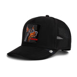 Gorra Goorin Bros Black Out Doberman "Beware" Negra | Our Style Canarias