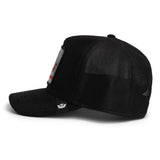Gorra Goorin Bros Black Out Doberman "Beware" Negra | Our Style Canarias