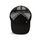 Gorra Goorin Bros Beware Trucker Blanca y Negra Doberman | Our Style Canarias
