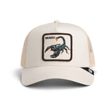 Gorra Goorin Bros Deadly Scorpion Trucker Blanca | Our Style Canarias