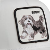 Gorra Goorin Bros Hollywood Rooster Mini Blanca | Bestie Dog Trucker