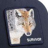 Gorra Goorin Bros Survivor Trucker Azul Navy Lobo | Our Style Canarias