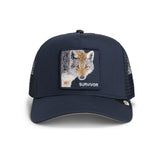 Gorra Goorin Bros Survivor Trucker Azul Navy Lobo | Our Style Canarias