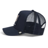Gorra Goorin Bros Survivor Trucker Azul Navy Lobo | Our Style Canarias
