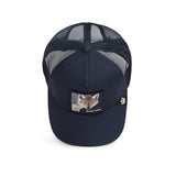 Gorra Goorin Bros Survivor Trucker Azul Navy Lobo | Our Style Canarias