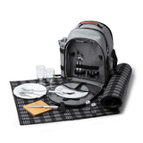Mochila picnic Garden Gris