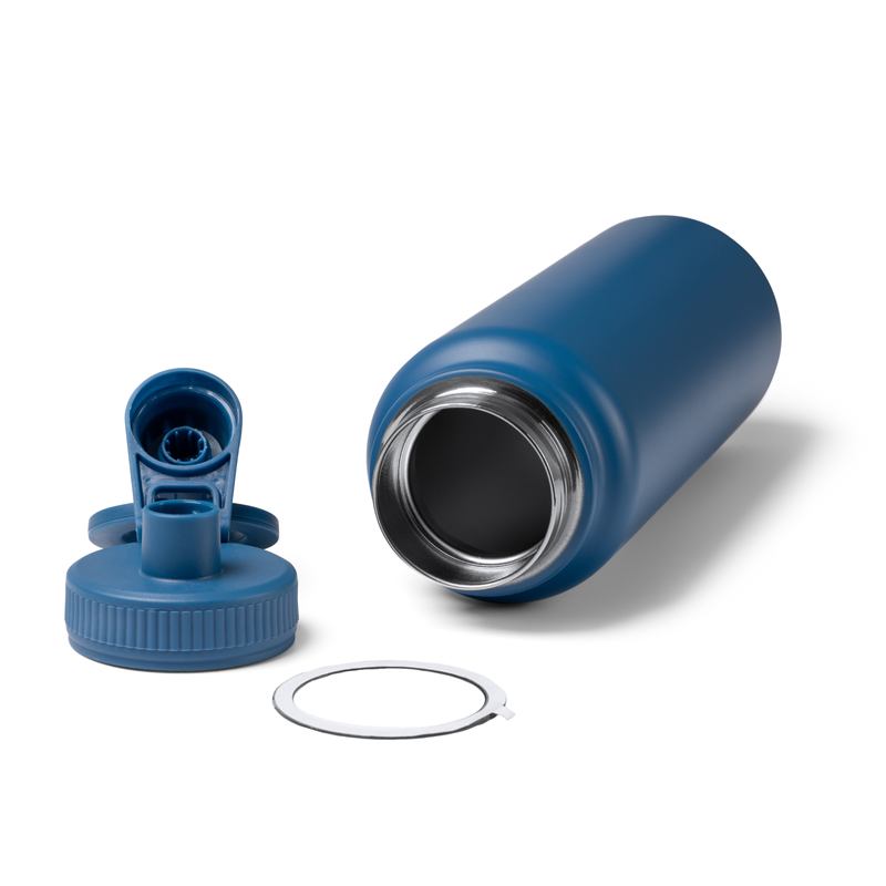 Bidón Térmico Heyman 1 L · Acero Inoxidable Reciclado con Soporte Móvil - ourstyle.es