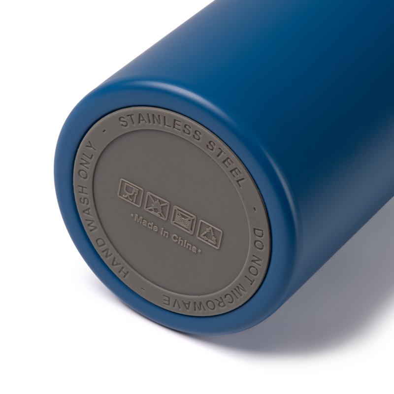 Bidón Térmico Heyman 1 L · Acero Inoxidable Reciclado con Soporte Móvil - ourstyle.es