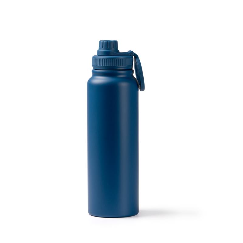 Bidón Térmico Heyman 1 L · Acero Inoxidable Reciclado con Soporte Móvil - ourstyle.es