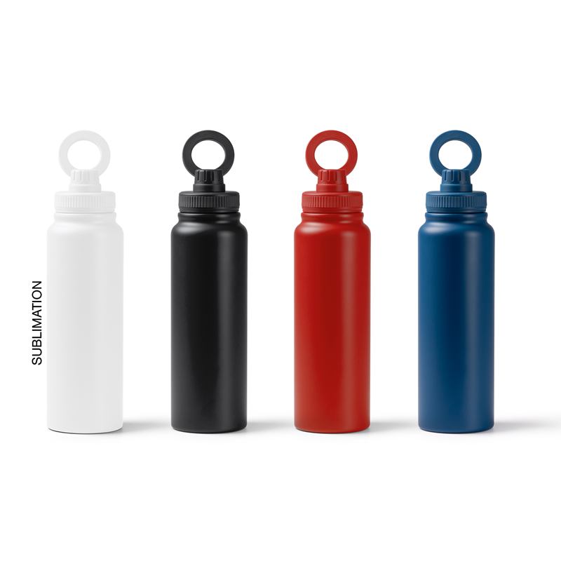 Bidón Térmico Heyman 1 L · Acero Inoxidable Reciclado con Soporte Móvil - ourstyle.es