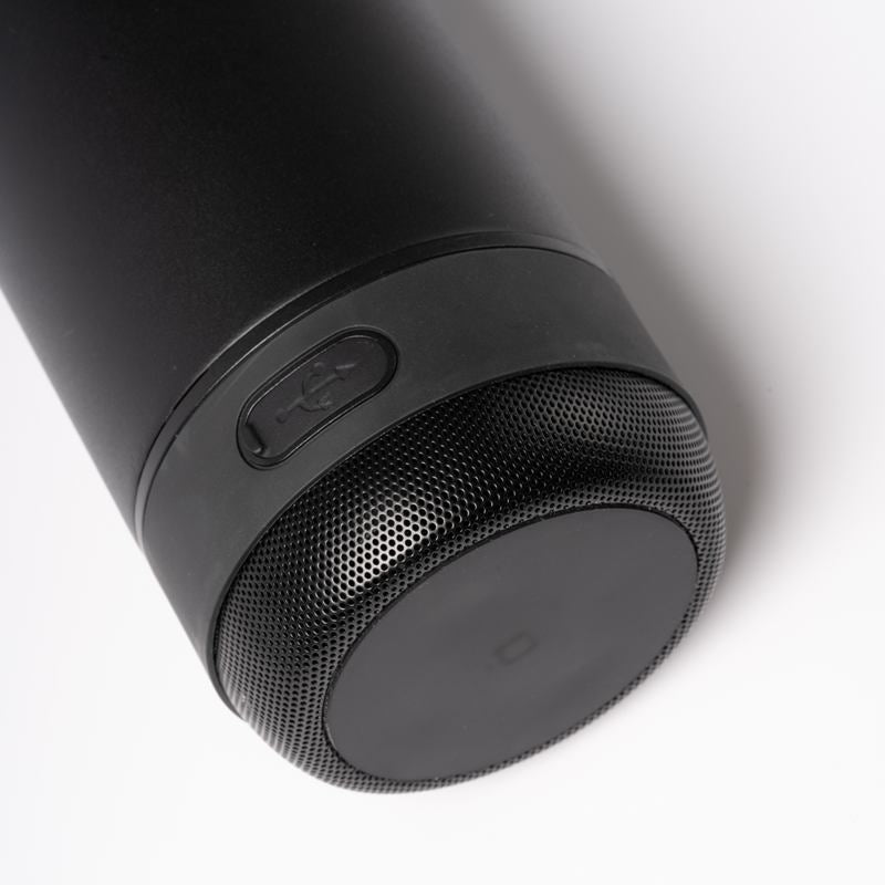 Bidón Térmico Nufrik 650 ml · Acero Inoxidable con Altavoz Bluetooth - ourstyle.es