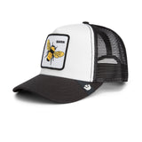 Gorra Goorin Bros The Queen Bee Mini Blanca y Negra | Our Style Canarias