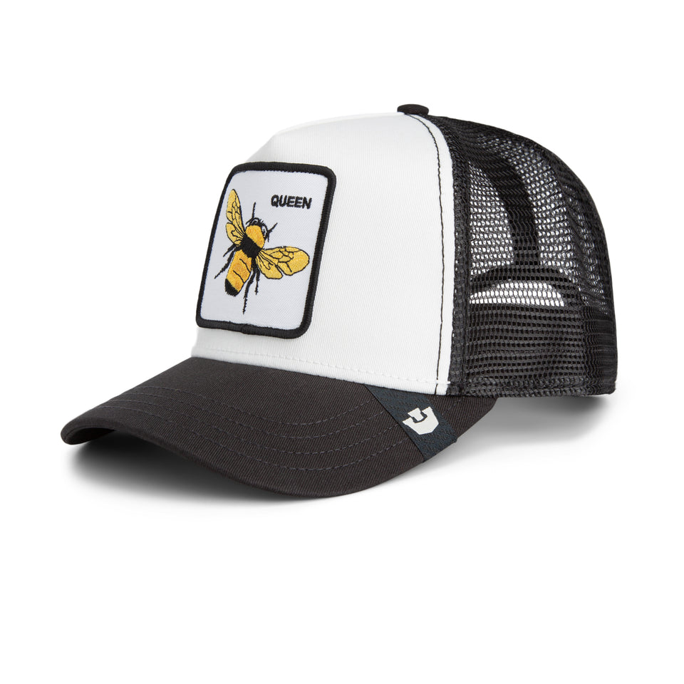 Gorra Goorin Bros The Queen Bee Mini Blanca y Negra | Our Style Canarias - ourstyle.es