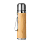 Termo FENGI 4035 · Acero Inoxidable y Bambú · 420 ml - ourstyle.es