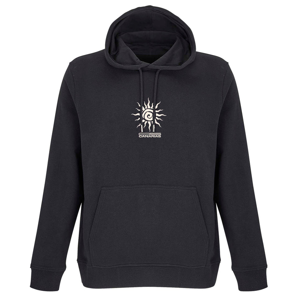 Sudadera entretiempo Negra “De Locos” – El Icono de Our Style Canarias - ourstyle.es