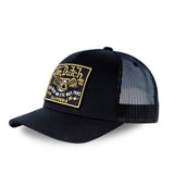 Gorra Trucker Von Dutch Keep an Eye Negra y Dorada