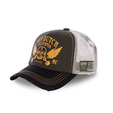 Gorra Trucker Von Dutch Winged Skull Verde Oscuro