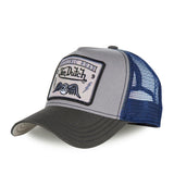Gorra Trucker Von Dutch Electric Road Gris y Azul