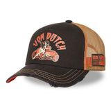 Gorra Trucker Von Dutch Pin-Up Hot Rod Negra