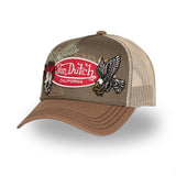 Gorra Trucker Von Dutch Skull & Eagle Marrón