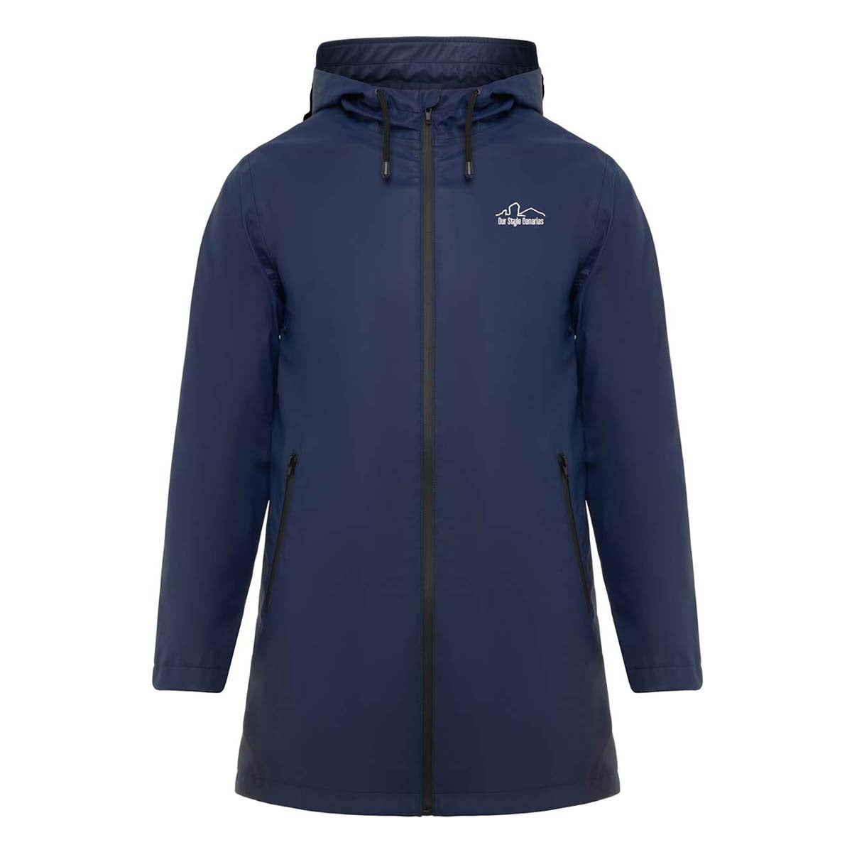 Chubasquero Unisex “Valleseco” Impermeable – Diseño Our Style Canarias