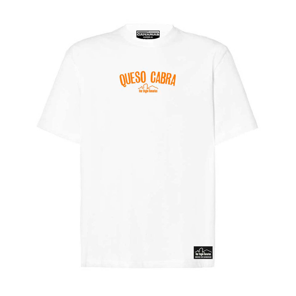 Camiseta Oversize "Queso Cabra" - Tributo a la Gastronomía Canaria - ourstyle.es