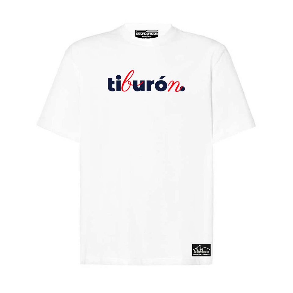Camiseta Oversize "Tiburón" - Protegiendo Nuestro Paraíso - ourstyle.es