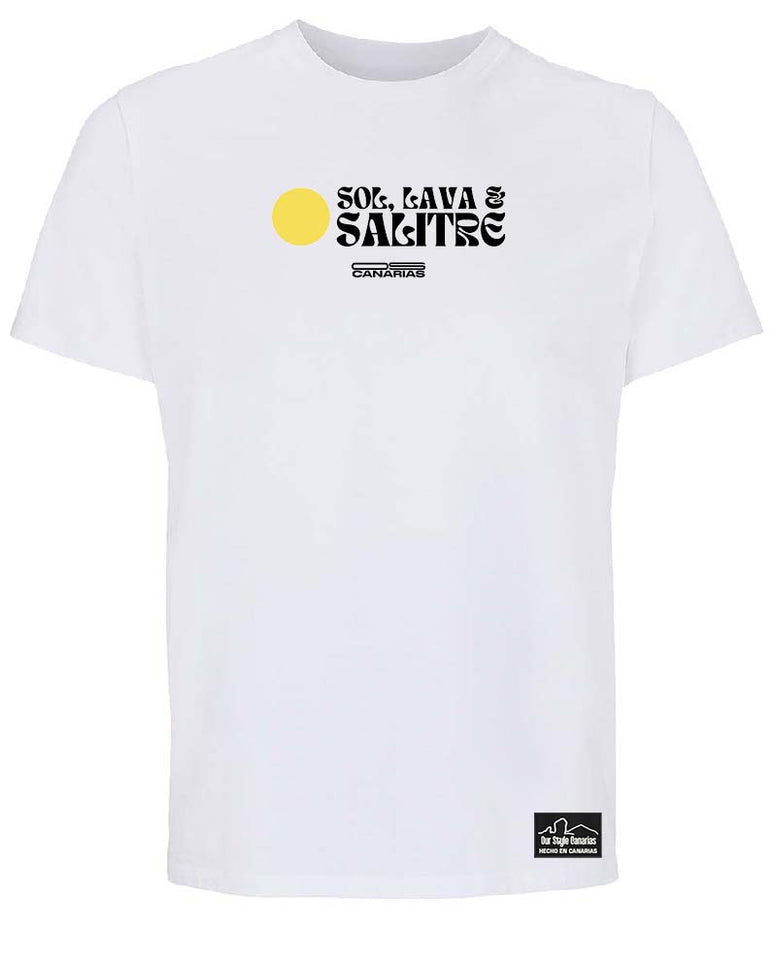 175 - Camiseta Orgánica "Sol, Salitre y Lava" - ourstyle.es