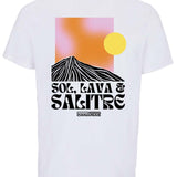 175 - Camiseta Orgánica "Sol, Salitre y Lava"