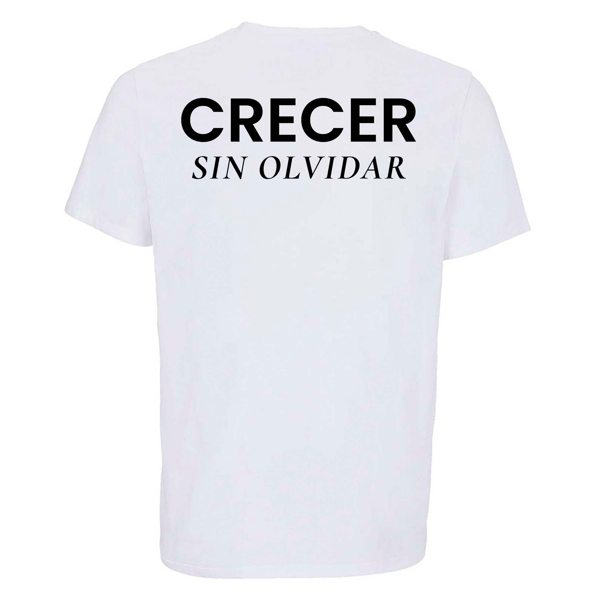 Camiseta “Crecer sin olvidar” Algodón Orgánico 175g | Our Style Canarias - ourstyle.es
