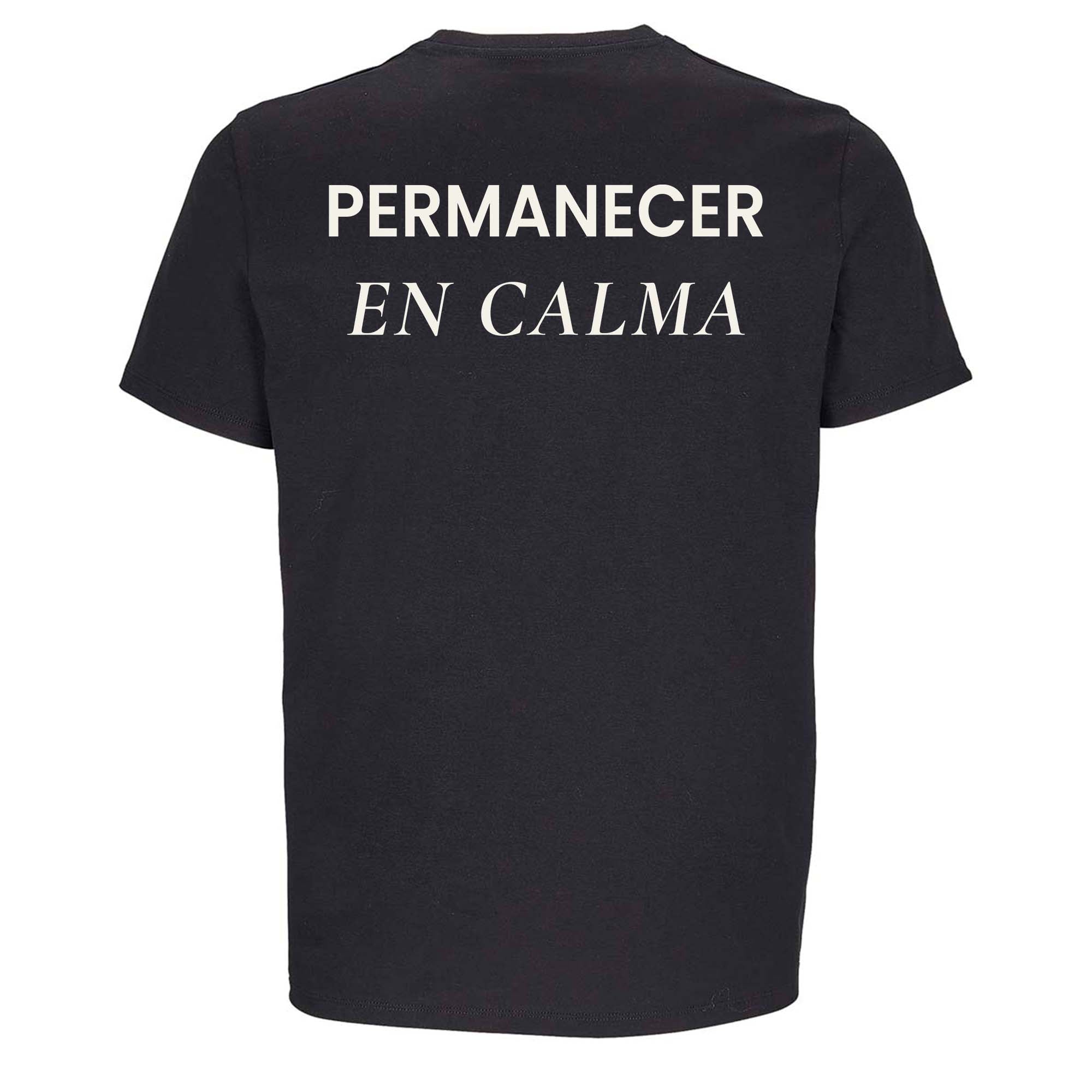 Camiseta “Permanecer en calma” Algodón Orgánico 175g | Our Style Canarias - ourstyle.es