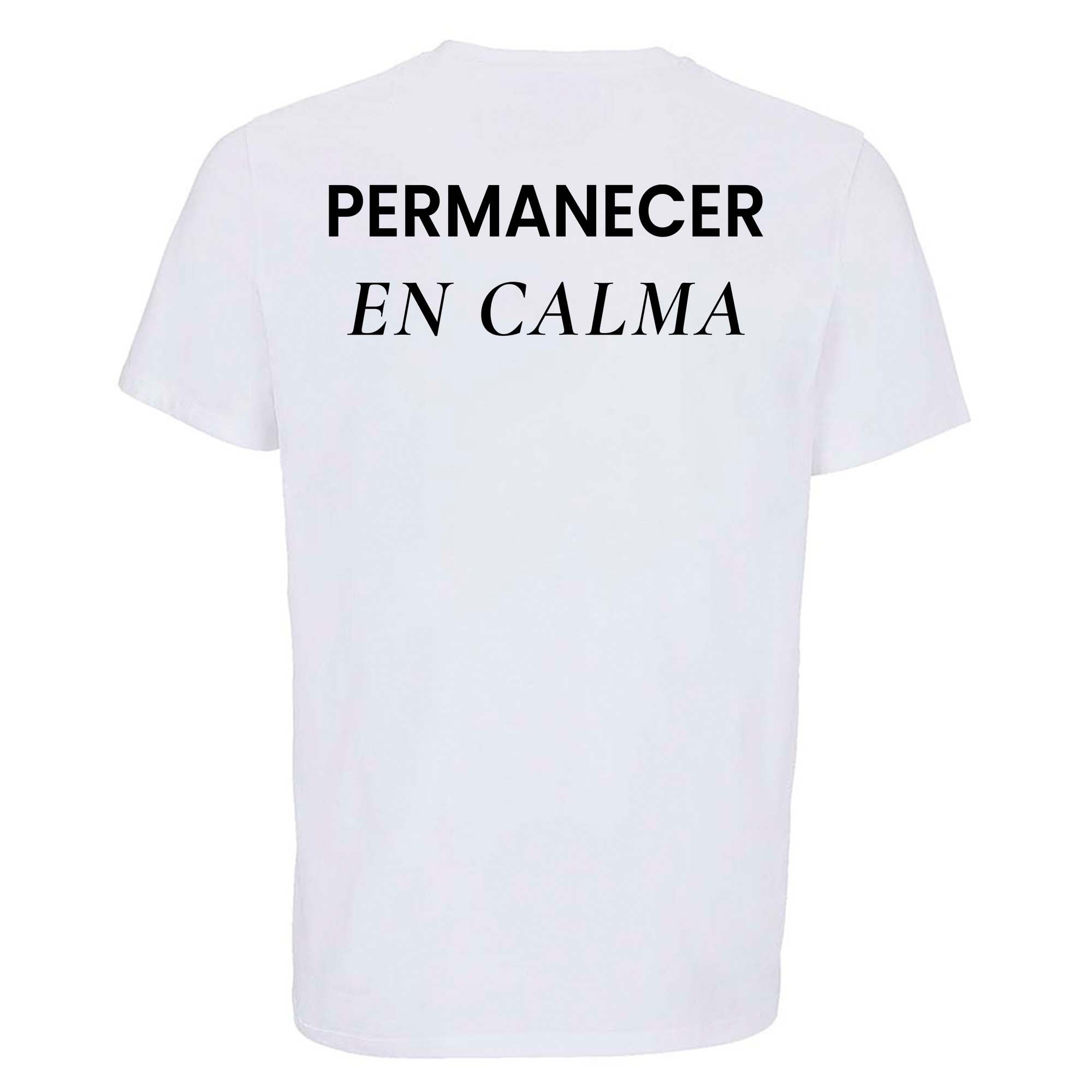 Camiseta “Permanecer en calma” Algodón Orgánico 175g | Our Style Canarias - ourstyle.es