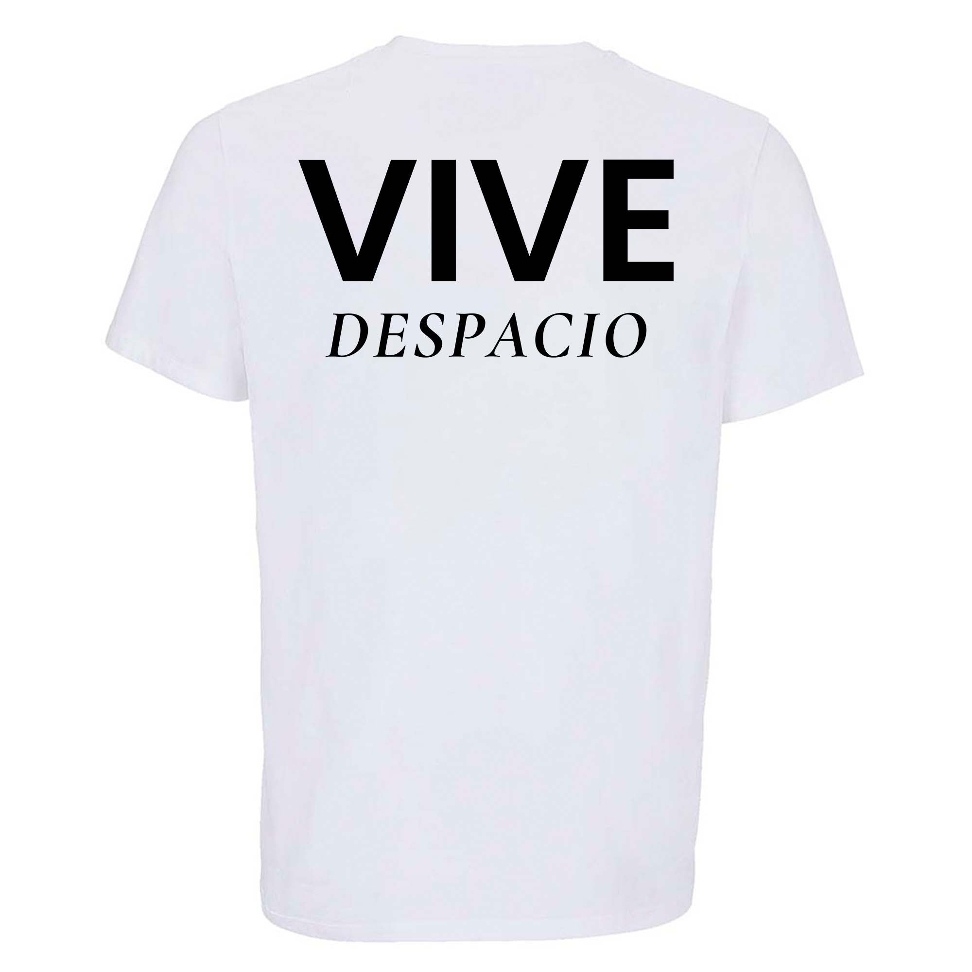 Camiseta Orgánica  "Vive Despacio" | Colección Escencial - ourstyle.es