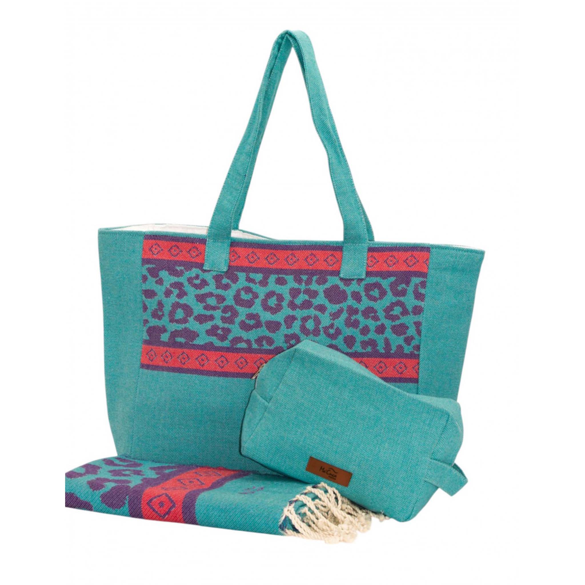 Bolso de playa "Leopardo" - ourstyle.es