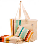 Bolso de playa "Siros" Kaki - ourstyle.es