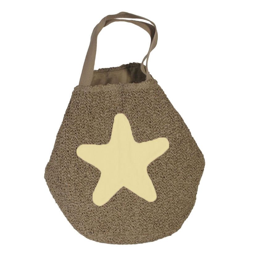 Bolso XL estrella mantequilla Maluca 38x30x36 cm – Bolso grande shopper mujer - ourstyle.es