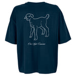 Camiseta Oversize Azul Marino “Se me fue el Baifo” – Edición Homenaje Canarias - ourstyle.es