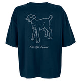 Camiseta Oversize Azul Marino “Se me fue el Baifo” – Edición Homenaje Canarias - ourstyle.es