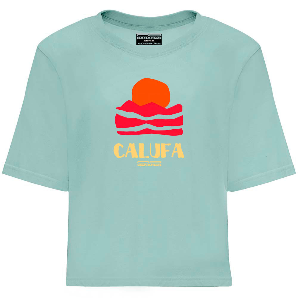 Modelo "Cícer Calufa" camiseta ancha y corta