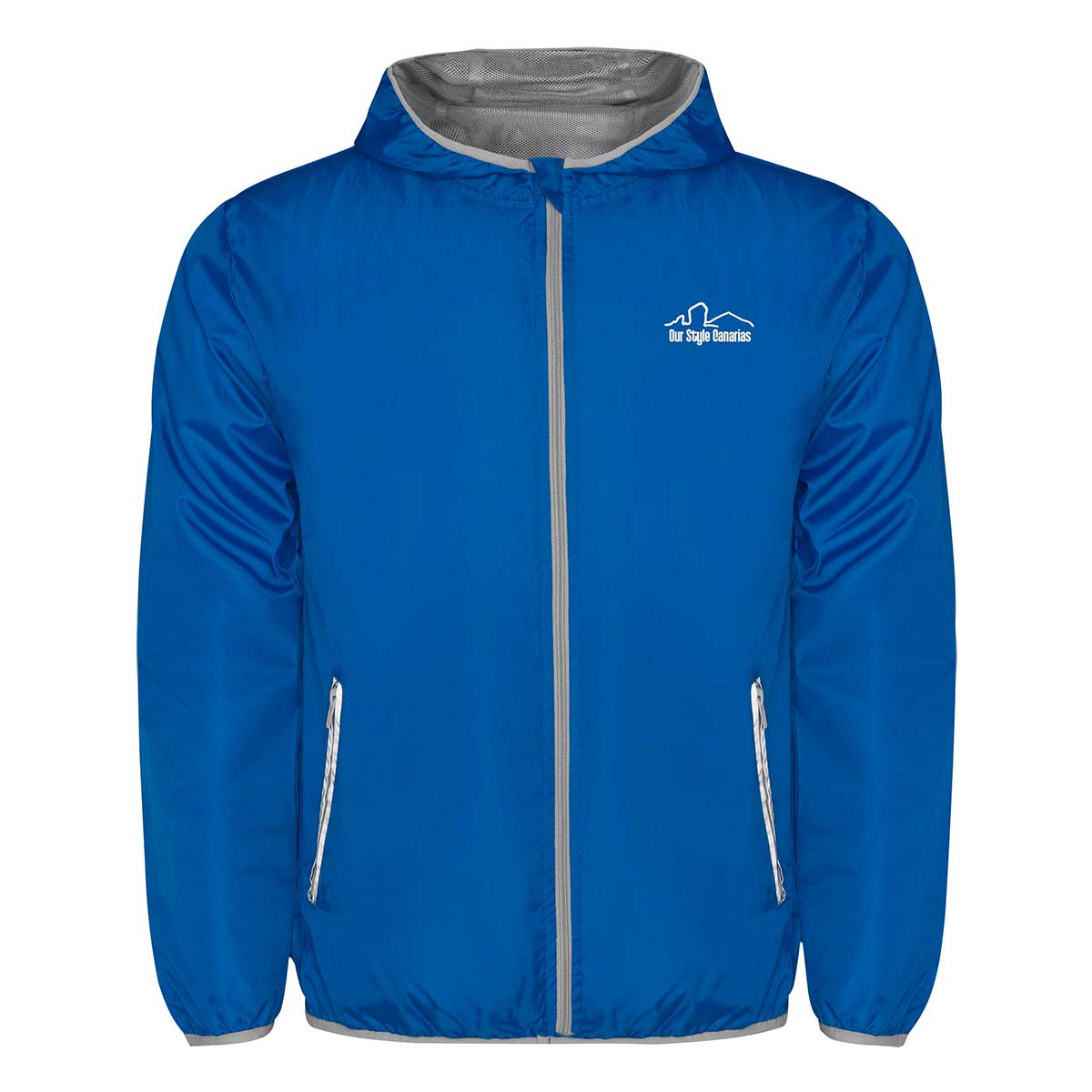 Cortavientos Unisex “Arinaga” con Capucha – Resistente al Viento y Compacto