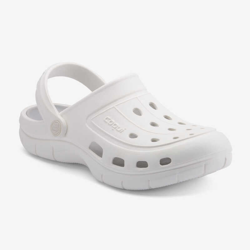 Clogs unisex modelo Jumper White/Khaki grey - ourstyle.es