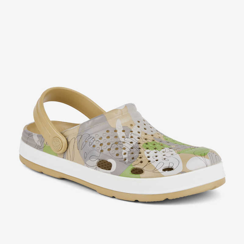 Clogs unisex modelo Lindo Golden - ourstyle.es